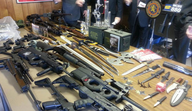 Seaford weapons arrest Jonathan Erler 