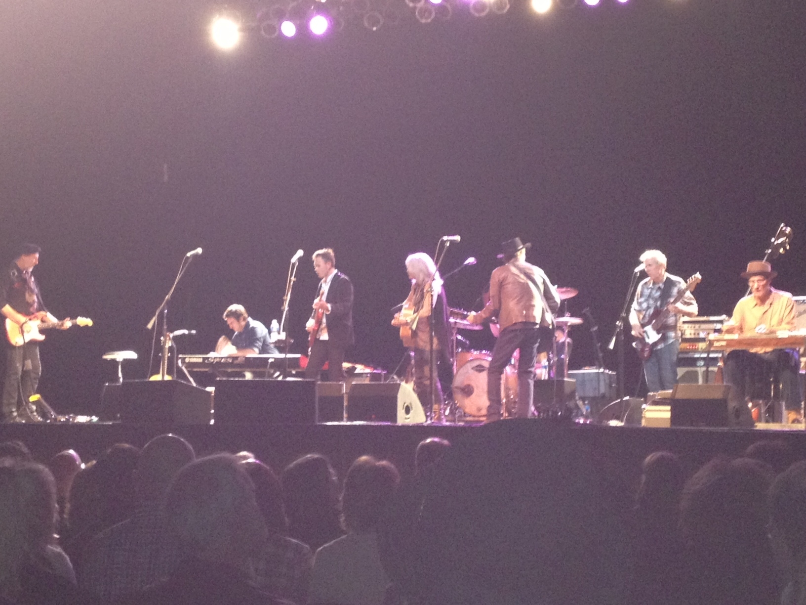 Country music greats Emmylou Harris, Rodney Crowell and Richard Thompson rocked The Paramount in Huntington March 24, 2013. (Long Island Press/Spencer Rumsey)