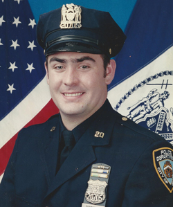 Suffolk County Park Police Officer Kevin O’Connor is pictured here wearing his New York Police Department uniform. O’Connor joined the force in 1998 before he left for Suffolk Park police five years later. O’Connor still takes pride in what he accomplished in his short career.
