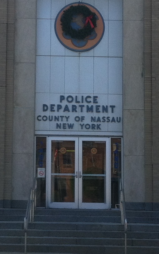 Nassau County police headquarters in Mineola.