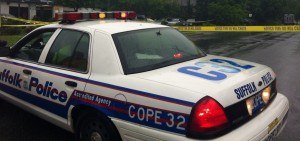 An ex-Suffolk County police sergeant has been accused of stealing from Hispanic drivers