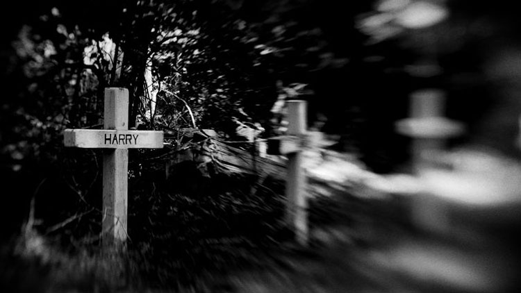 The Other Side Slave Burial Ground, by Xiomaro.
