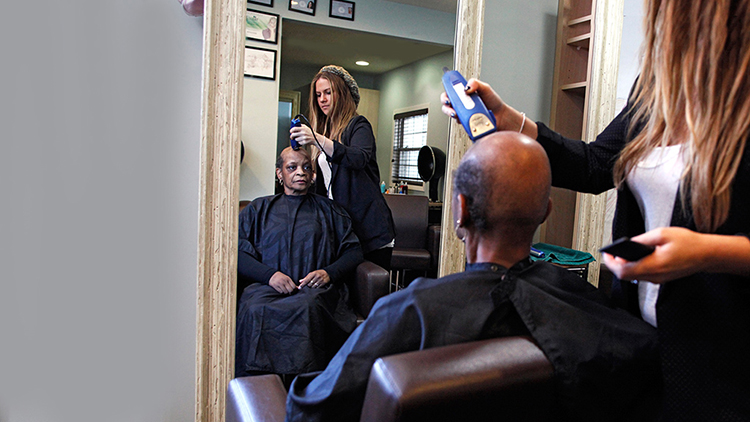 Inside the beauty salon that starred in Mondays at Racine.