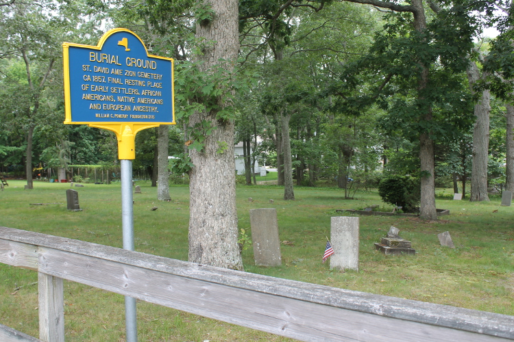 St. David AME Zion Cemetery, opened in 1857. (Rashed Mian/Long Island Press)