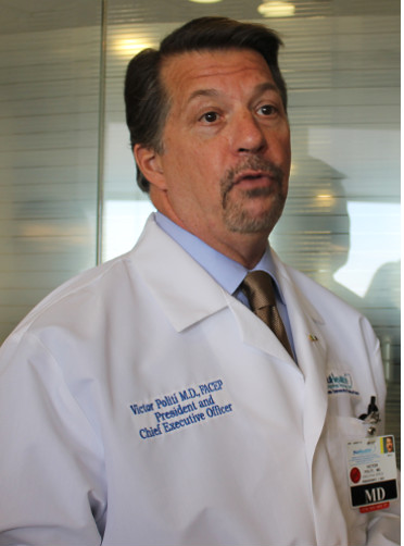 Dr. Victor Politi, president and chief executive officer of the NuHealth System.