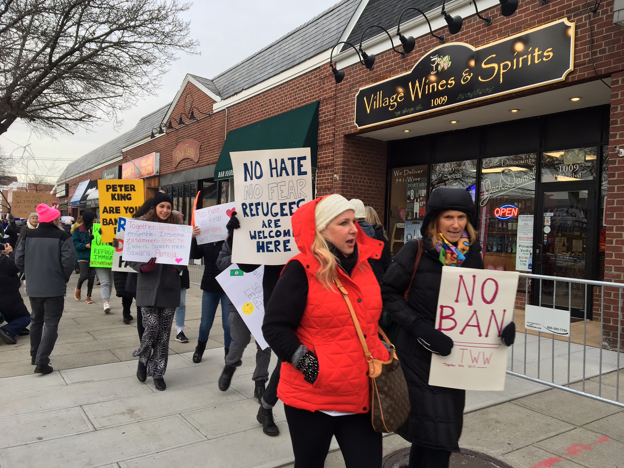 Peter King Protest