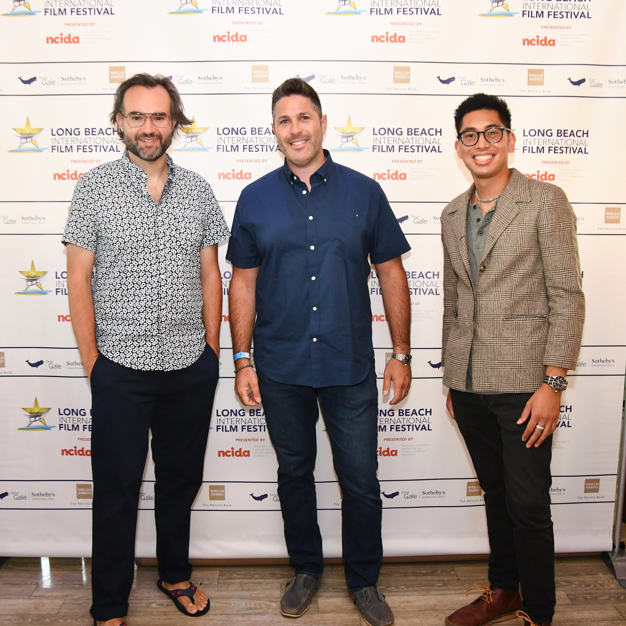 Image 3 Rob Petrone Craig Weintraub Executive Director of the Long Beach International Film Festival Karl Fernandez