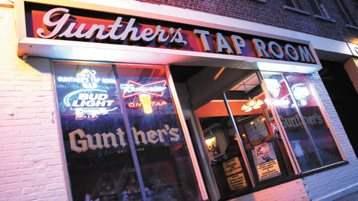 Gunther's Tap Room Gunthers tap room