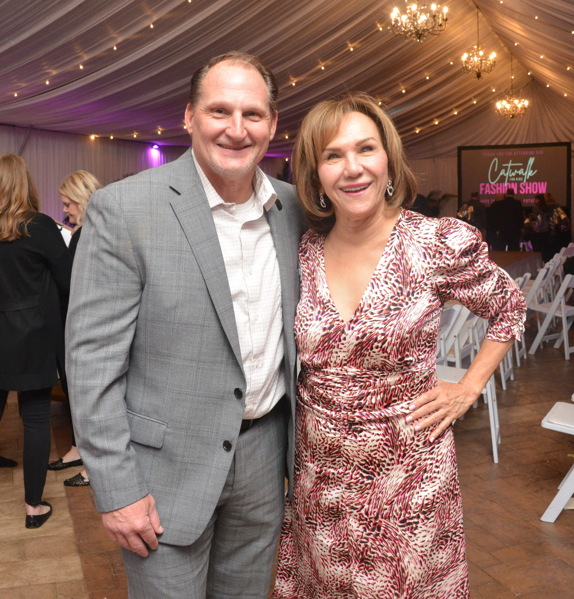 Image 1 Mark Cox CEO of Big Brothers Big Sisters Long Island Joan MacNaughton