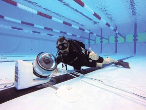 An underwater robotic camera