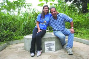 Devon with father