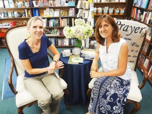 Employee Aleta Higgins and owner Tamara Musella
