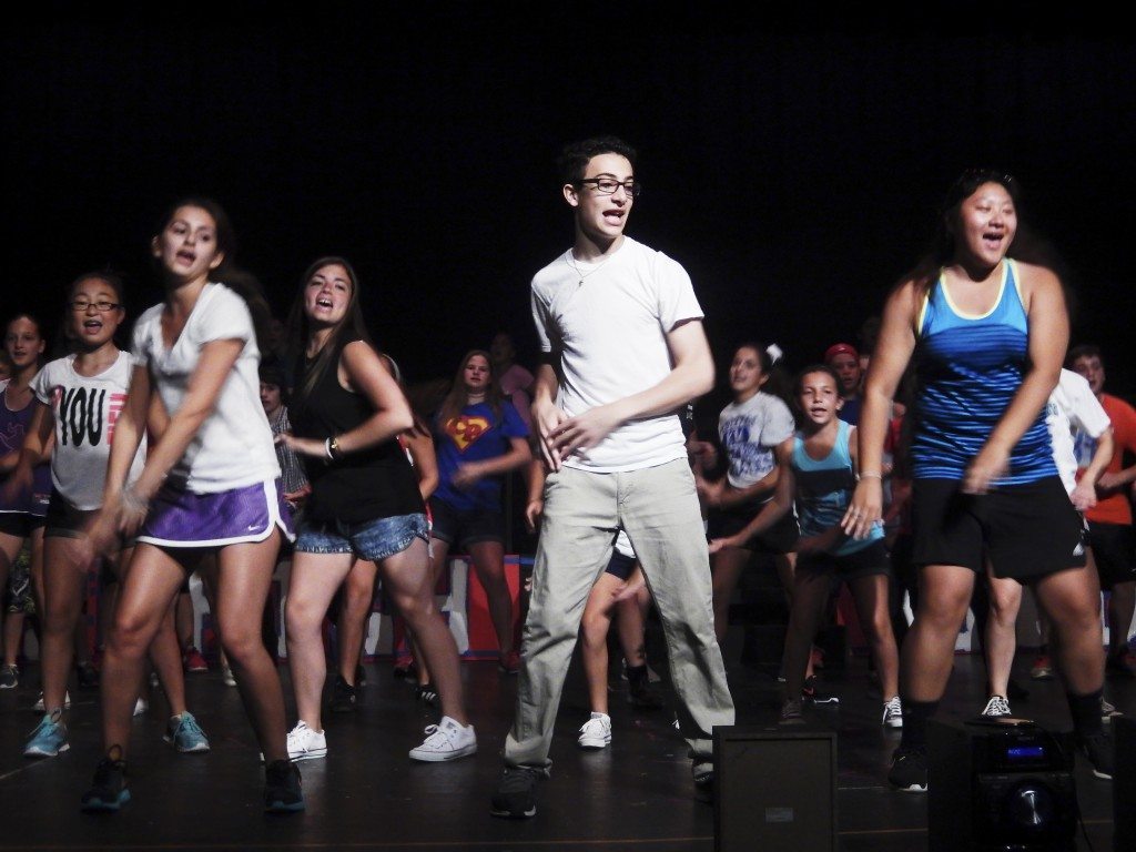 Students spent weeks at the high school this summer, perfecting lines and learning dance routines.