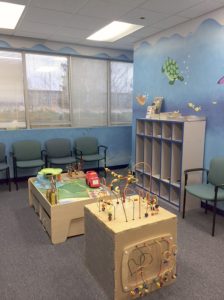MKSA also has a comfortable waiting area. 