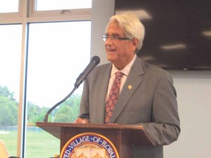 Floral Park AARP hosted Town of Hempstead Supervisor Anthony Santino at their September meeting. 