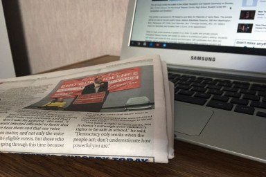 Newspaper Computer-web