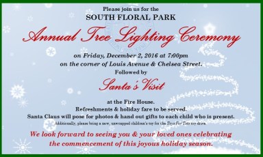 Tree Lighting Flyer 2016