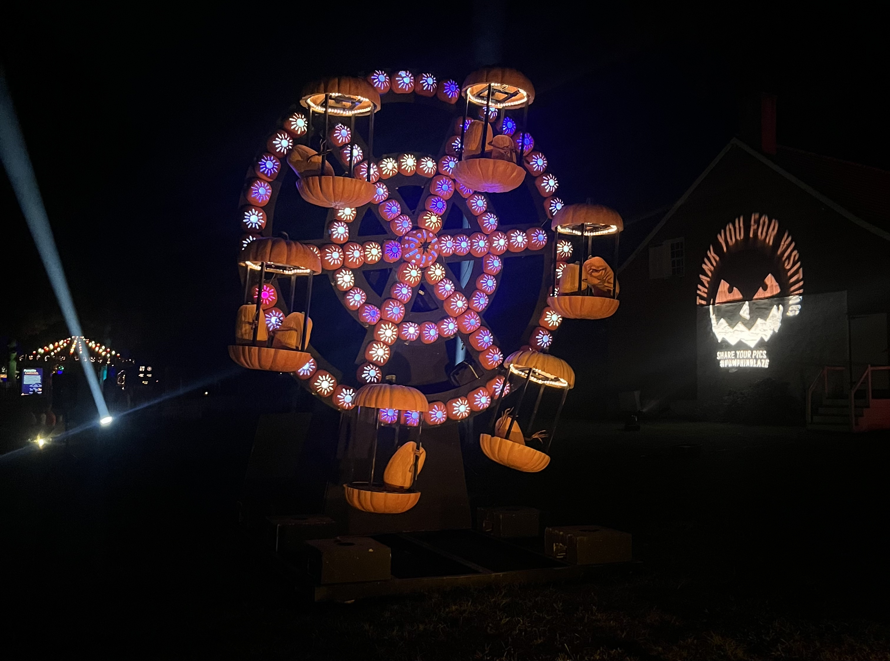great jack o'lantern blaze