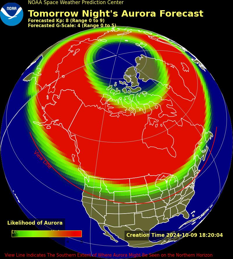 geomagnetic storm aurora borealis