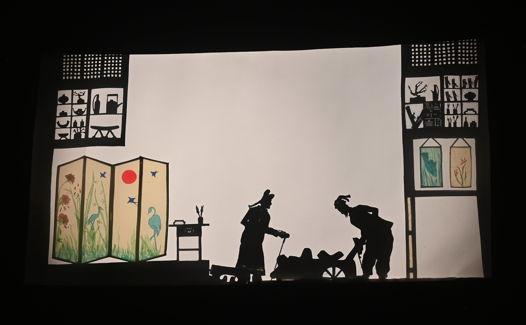stony brook charles b wang center shadow puppet 2024