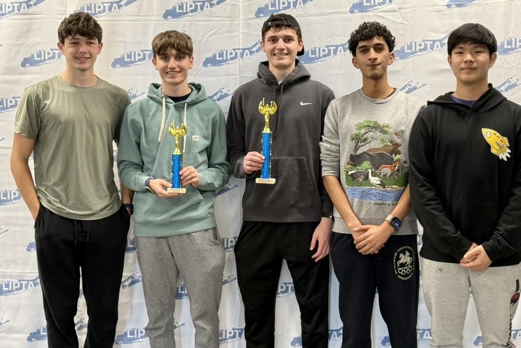 Roslyn High School students won first and second place trophies at annual Physics Olympics.