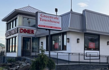 The Greenvale Townhouse Restaurant sustained severe damage to its roof and kitchen following a grease fire on March 22.