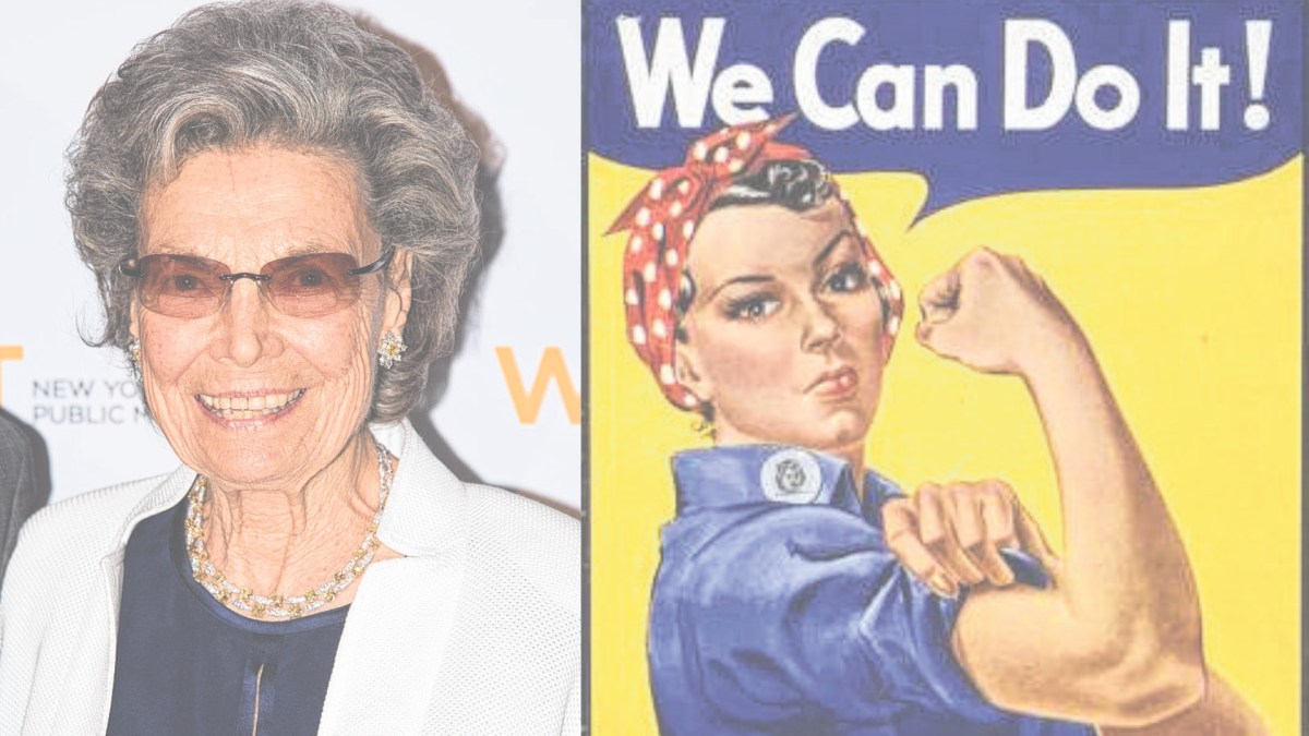 Rosalind P. Walter the original Rosie the Riveter