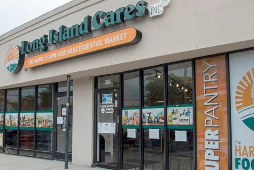 Food banks on Long Island struggle as USDA cuts programs and deliveries.