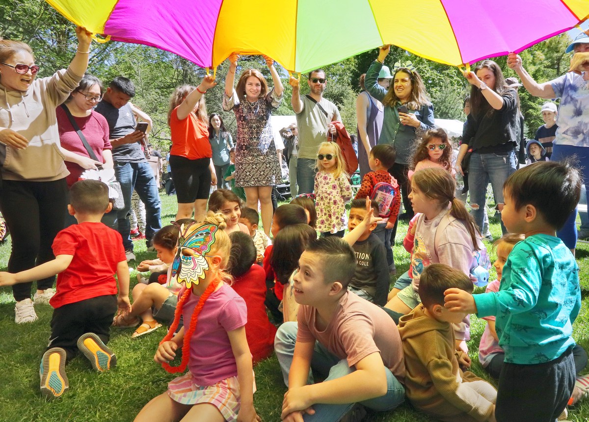 The town's annual festival will be held on Saturday, May 3 from 12 to 5 p.m. at Clark Botanic Garden in Albertson.