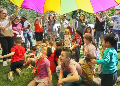 The town's annual festival will be held on Saturday, May 3 from 12 to 5 p.m. at Clark Botanic Garden in Albertson.
