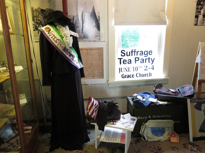 You also get a taste of the women's movement at the Peppermint Museum in Lyons (don't miss it!) where you learn about the inventor, Hotchkiss's daughter, a suffragist, who took over the company © Karen Rubin/goingplacesfarandnear.com