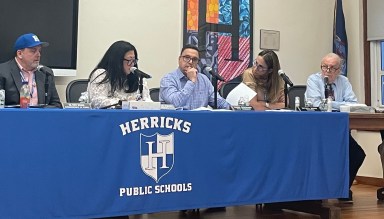 Herricks Board of Education approved BOCES budget but removes themselves from board seat votes.
