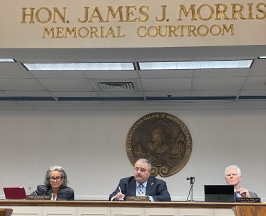 Massapequa Park Mayor Daniel Pearl called the village's $7.9 million budget "best balance of resource management" at a April 28 meeting
