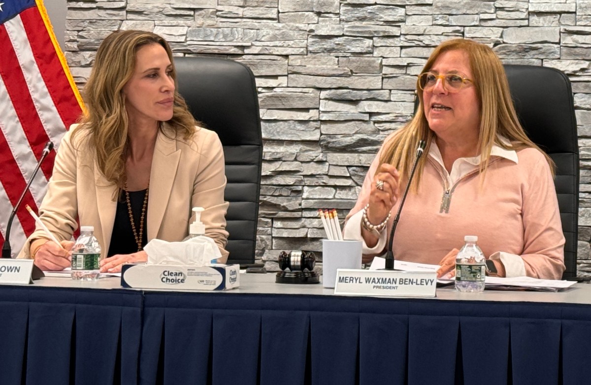 Roslyn Board of Education President Meryl, Ben-Levy said the budget's adoption is an "optimistic leap forward" for the district.