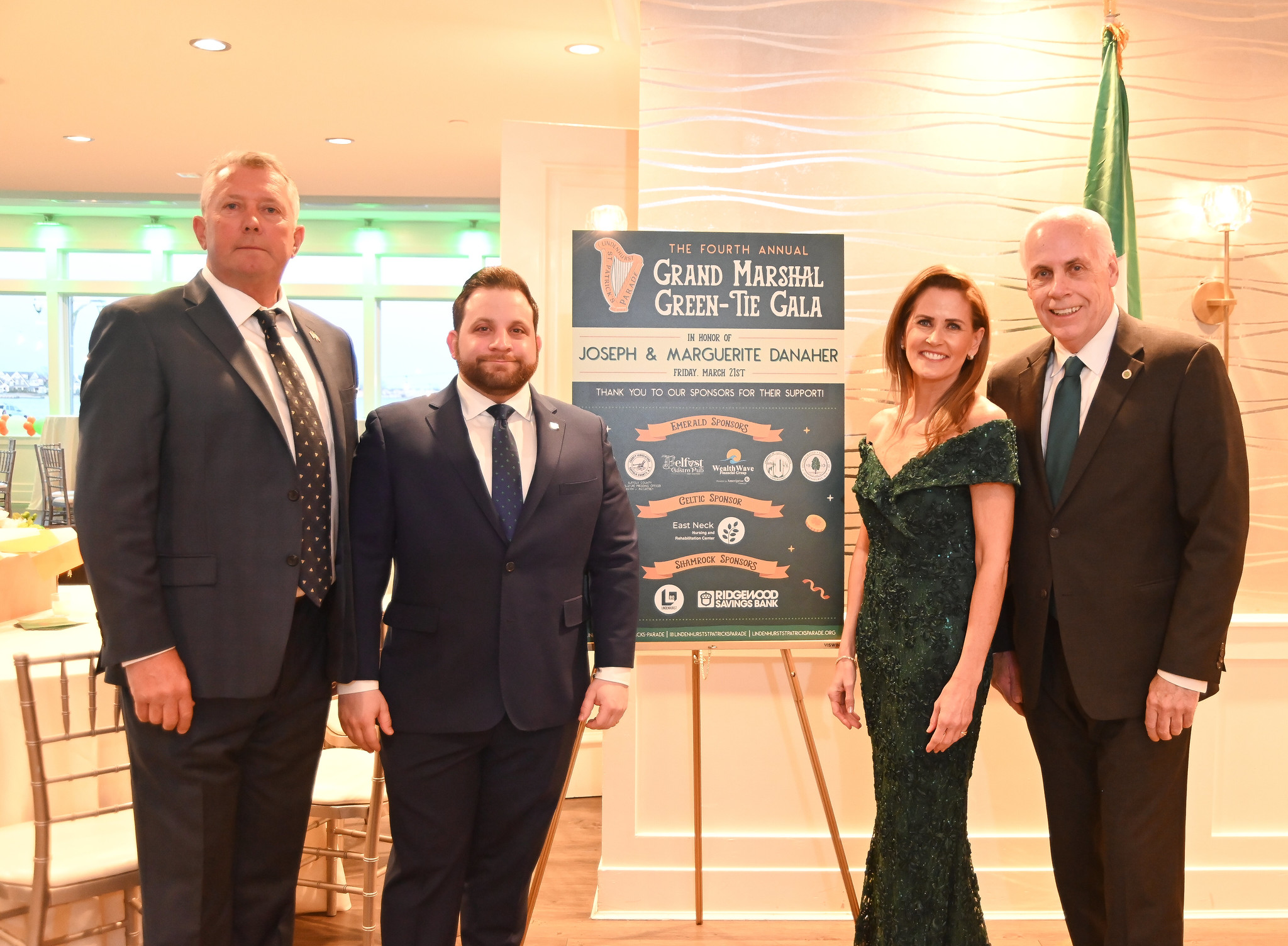 Lindenhurst St. Patrick’s Committee's Grand Marshal “Green Tie” Gala 2025