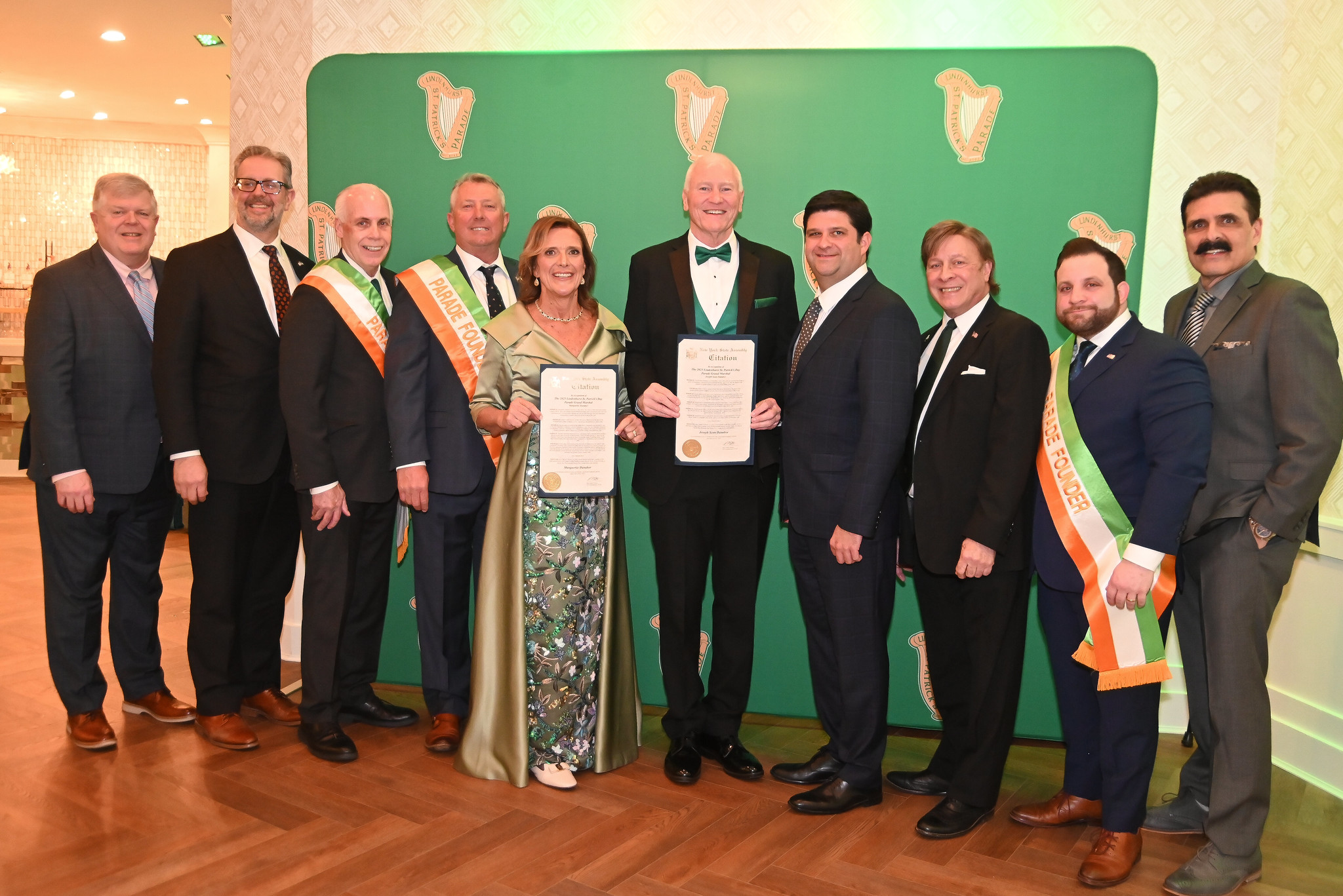 Lindenhurst St. Patrick’s Committee's Grand Marshal “Green Tie” Gala 2025