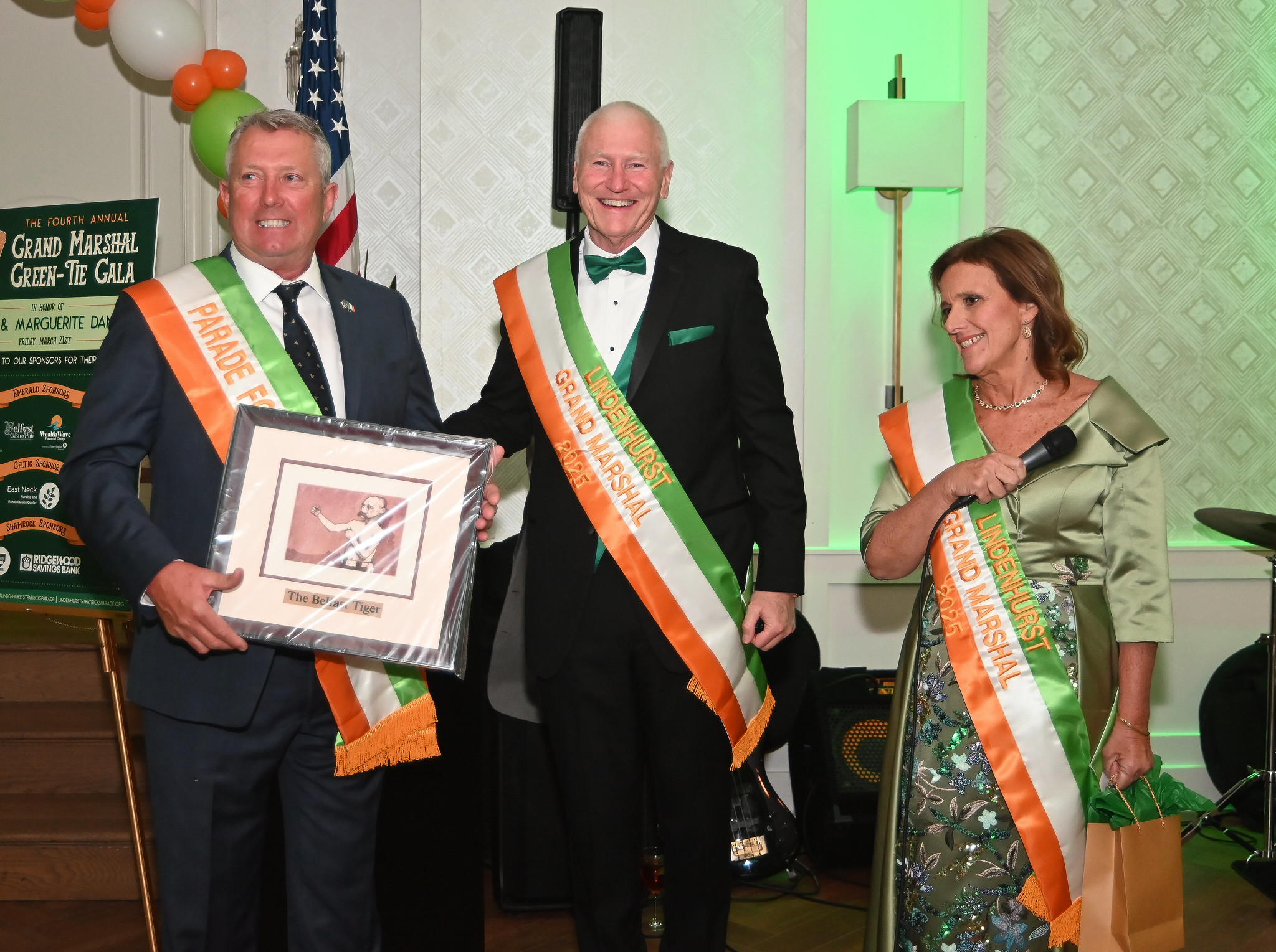 Lindenhurst St. Patrick’s Committee's Grand Marshal “Green Tie” Gala 2025