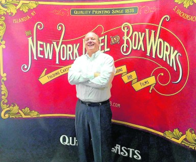 New York Label & Box Works President Steven Haedrich