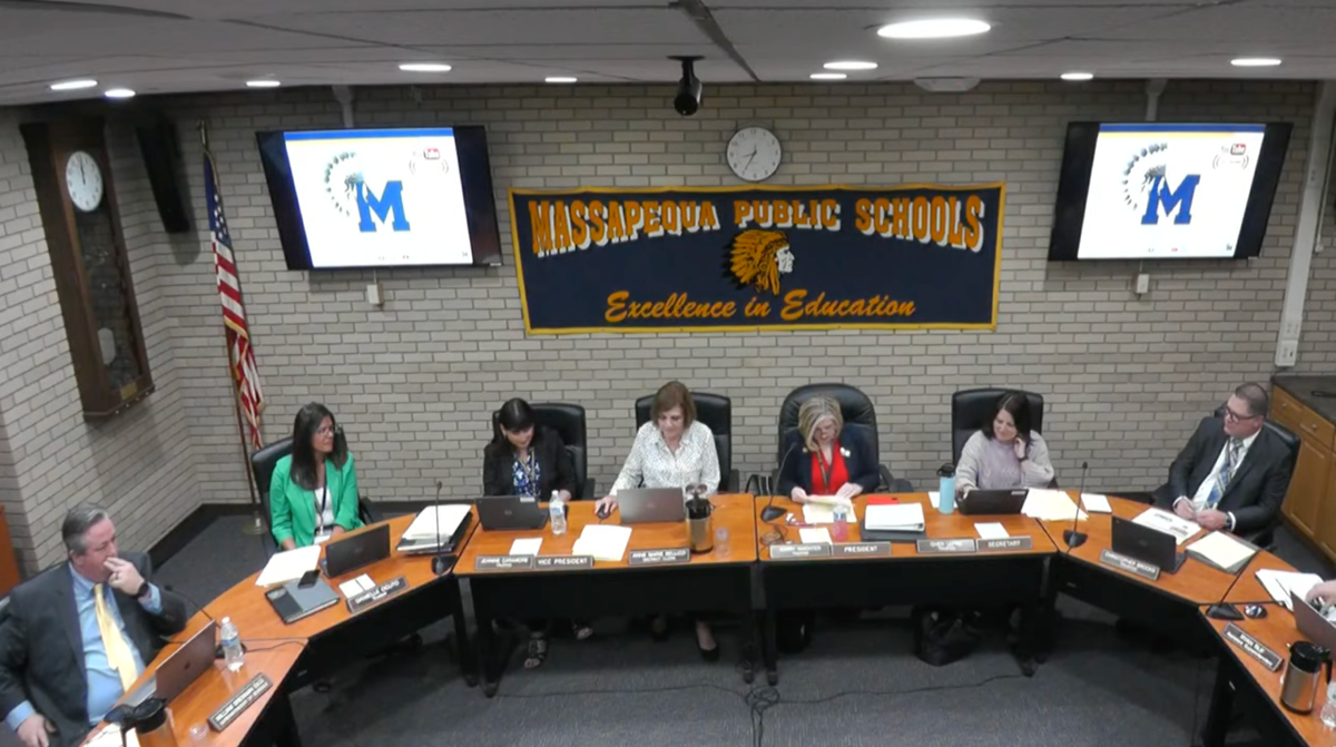 Massapequa's Board of Education adopts a $243 million budget at its April 24 meeting