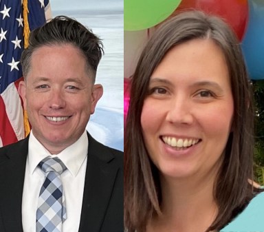 Floral Park-Bellerose new candidates, side by side.