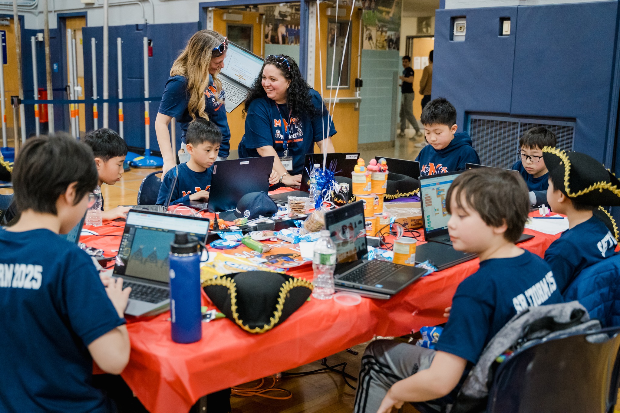 Two Manhasset student teams earned awards at the KidOYO Hackathon.
