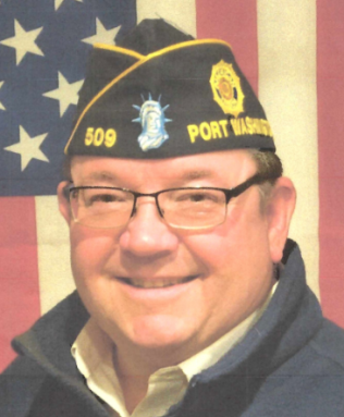 American Legion Post 509 vice commander Paul Oleksiw will be the Grand Marshal of the Port Washington Memorial Day Parade.