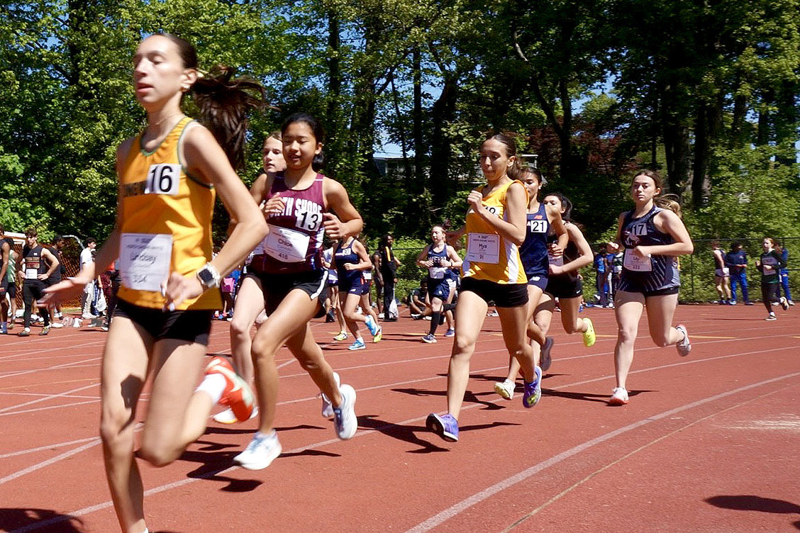 Over 2,000 runners from over 60 districts attended the 22nd annual North Shore High School Track Invitational