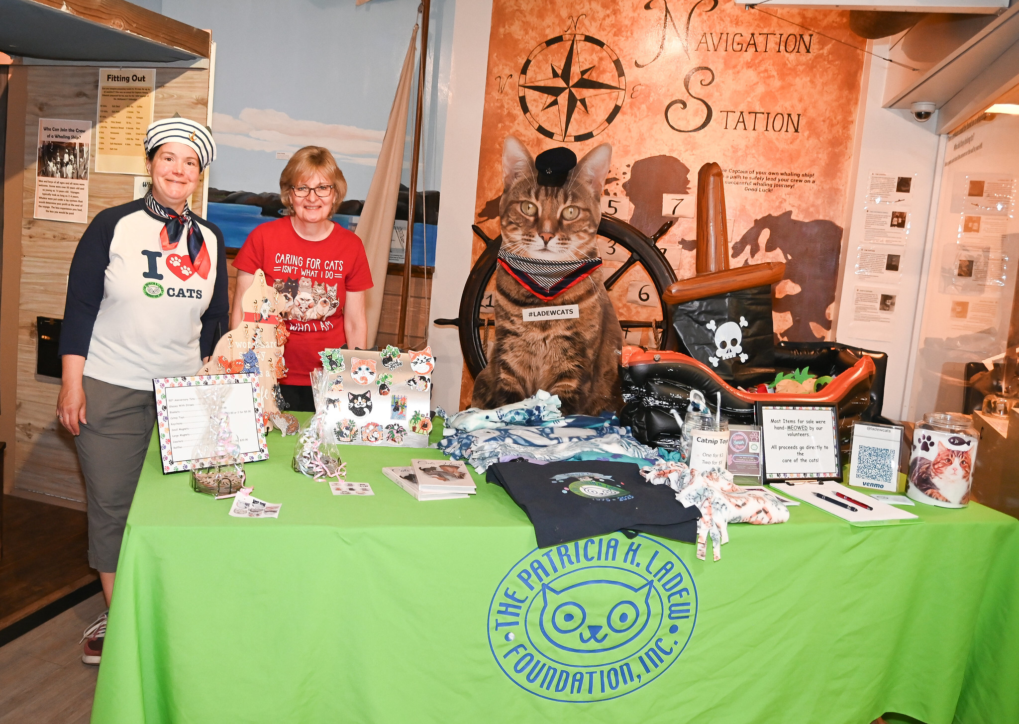 whaling museum of cold spring harbor all paws on hands cat adoption event 2025