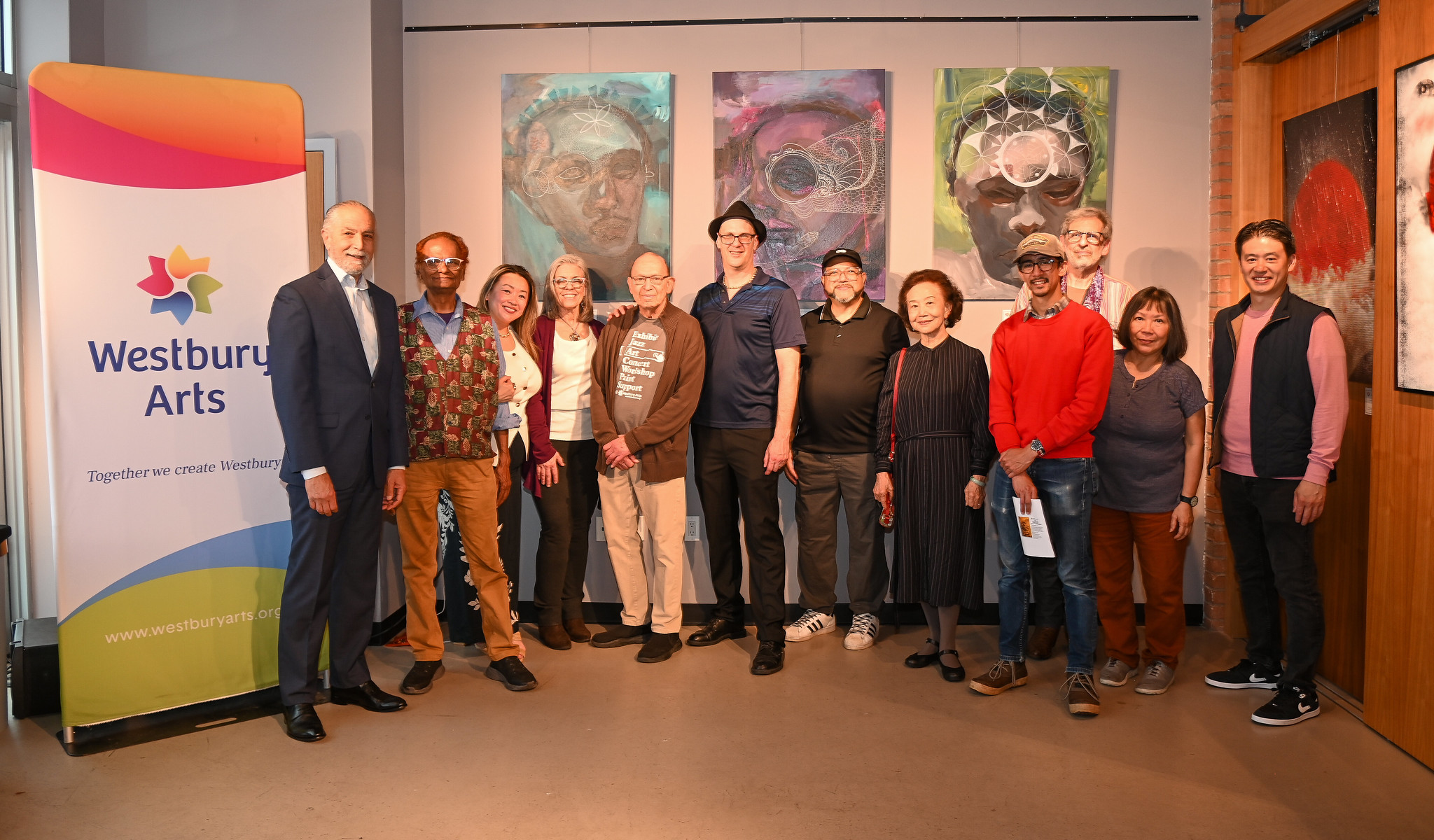 Westbury Arts Asian American Pacific Islander (AAPI) Heritage Month 2025 exhibition "That Was Then, This Is Now."