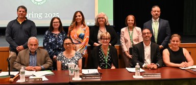 Carle Place's Board of Education awarded tenure to staff and honored retirees.