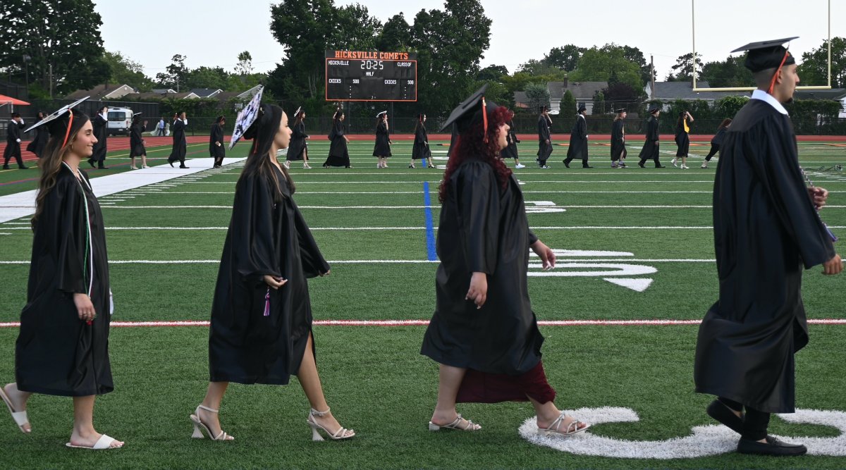 Hicksville High School celebrated the graduating Class of 2025.