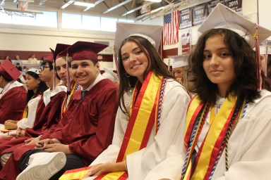 North Shore High School seniors said goodbye to high school on Friday.