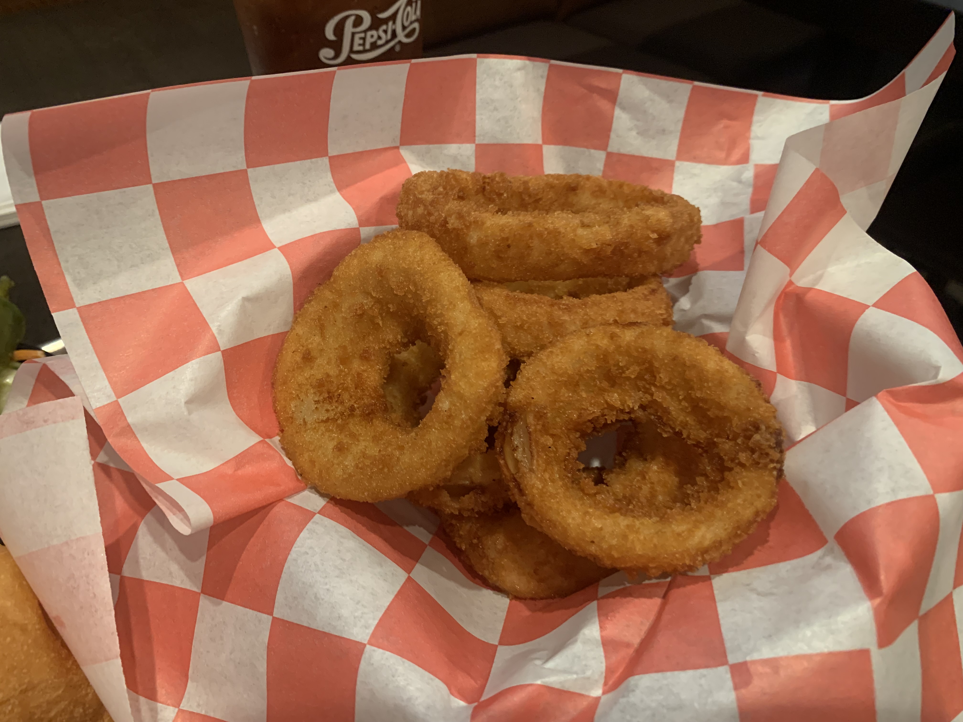 The onion rings from Karver's Grille, voted the best on Long Island, have the perfect amount of crunch.