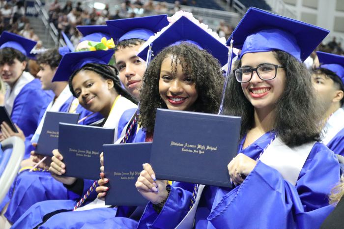Division Avenue High School’s Class of 2025 was commemorated at Hofstra University.